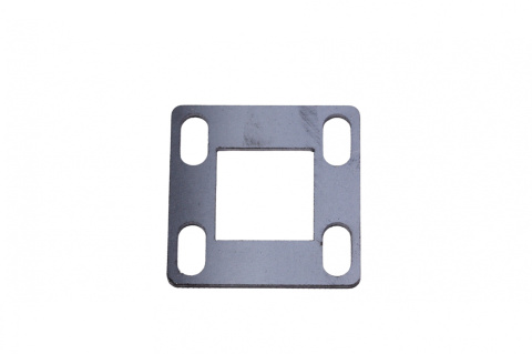 Stopa montażowa 80x80 mm dla profilu 40x40 mm stal czarna S235 Stopa montażowa 80x80 mm dla profilu 40x40 mm stal czarna S235