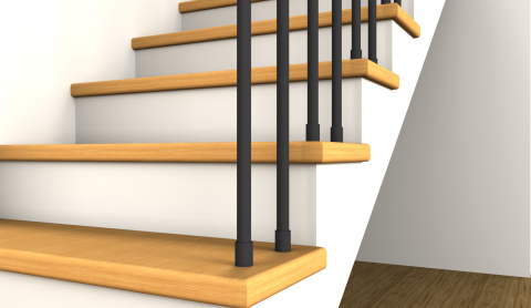 balustrada pionowa harfa lamele metal balustrada pionowa harfa lamele metal