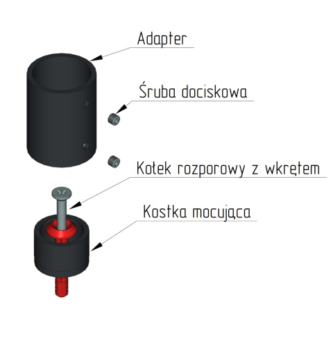 zestaw montażowy do powierzchni betonowej zestaw montażowy do powierzchni betonowej