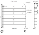 dane techniczne balustrady francuskiej SB-13/2