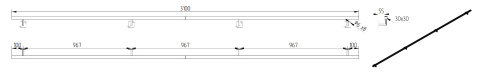 dane techniczne poręczy ściennej składanej 310cm dane techniczne poręczy ściennej składanej 310cm
