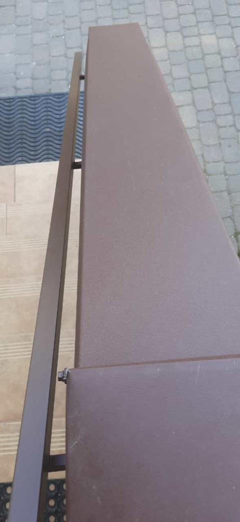 kolor brązowy RAL 8017 mat kolor brązowy RAL 8017 mat