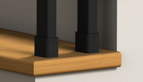 adapter 60x40mm do balustrada wewnętrzna pionowa harfa 50x30mm adapter 60x40mm do balustrada wewnętrzna pionowa harfa 50x30mm