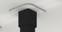 Adapter 30x30mm (montaż do płyta GK) do balustrada wewnętrzna pionowa harfa kwadratowa 25x25mm