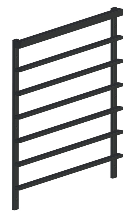 Balustrada francuska na elewację z wypełnieniem poziomym 20x40mm SB-13/15