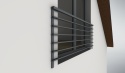 Balustrada francuska na elewację z wypełnieniem poziomym 20x40mm SB-13/15