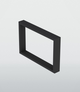 Nogi stalowe rama do stołu stelaż 1 szt. 60x20mm SD-6/2 wewnętrzne