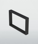Nogi stalowe rama do stołu stelaż 1 szt. 60x20mm SD-6/5 zewnętrzne