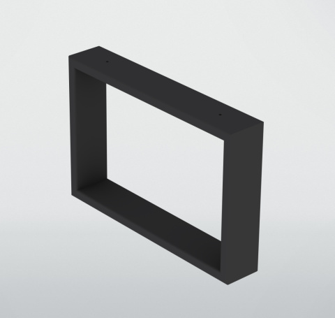 Nogi stalowe rama do stołu stelaż 1 szt. 80x20mm SD-6/6 zewnętrzne